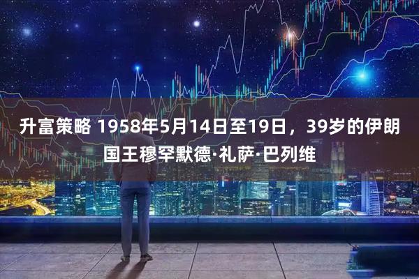升富策略 1958年5月14日至19日，39岁的伊朗国王穆罕默德·礼萨·巴列维