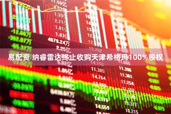 易配资 纳睿雷达终止收购天津希格玛100%股权
