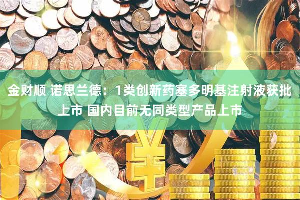 金财顺 诺思兰德：1类创新药塞多明基注射液获批上市 国内目前无同类型产品上市