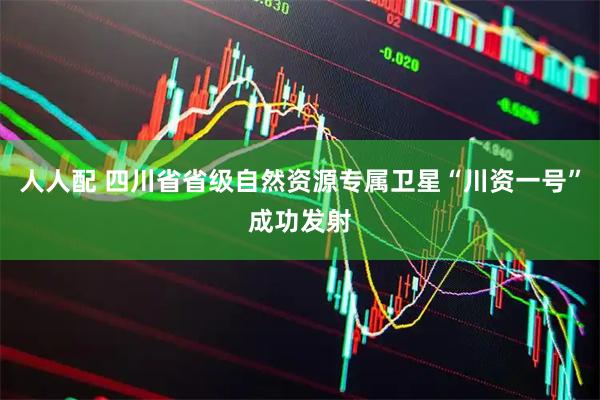 人人配 四川省省级自然资源专属卫星“川资一号”成功发射